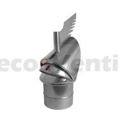 ROTOWENT DRAGON DR BS  - Self-adjusting chimney cowl for insertion