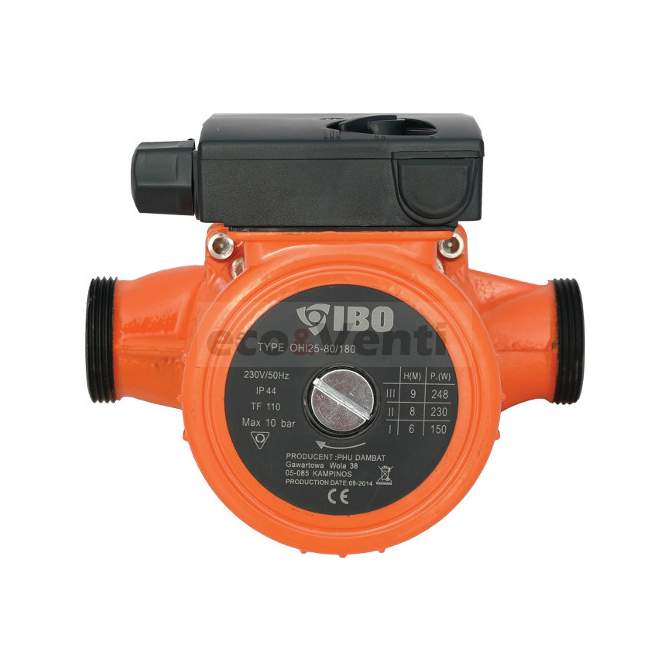 IBO OHI 25-80/180 | Hot Water Circulation Pump Central Heating