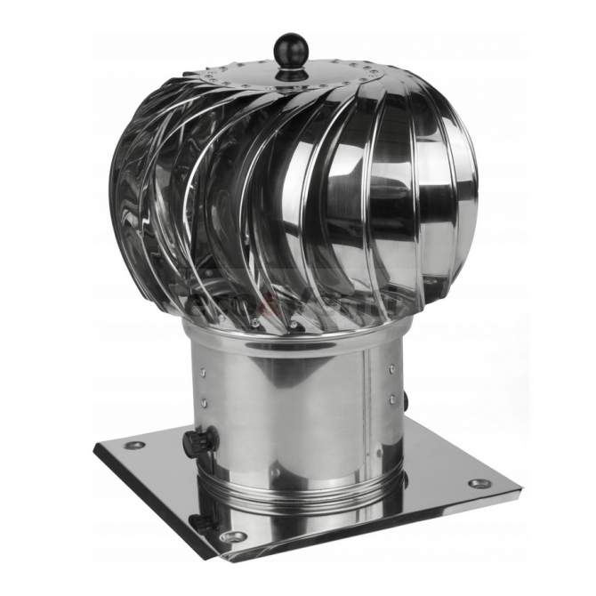 Rotary Chimney Cowl Cap | 150 mm | Stainless Steel