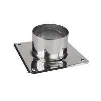 Base for Self-adjusting chimney cowl |  Stainless Steel 1.4404 0,6mm 