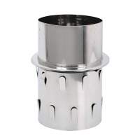Push in base for Self-adjusting chimney cowl |  Stainless Steel 1.4404 0,6mm 